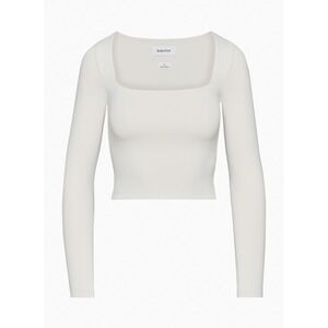 Aritza Babaton Womens Long Sleeve Top Size XL Square Neckline Lightweight
